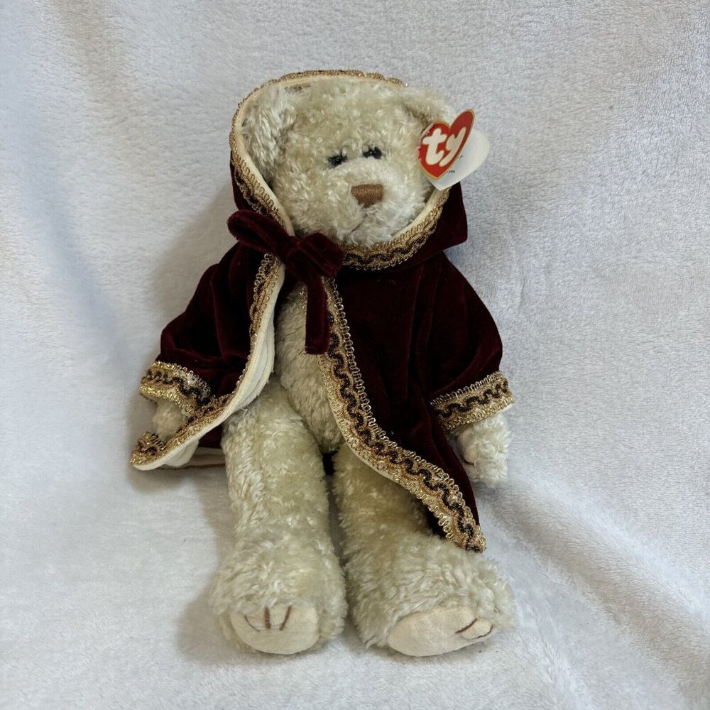 TY Attic Treasures Collection Gem the Bear 1993 Retired Plush w/tag